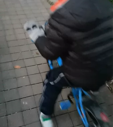 闲置永久儿童自行车14寸 实拍图 上海宝山...