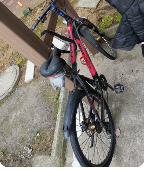 自行车 山地 永久 成色看图 车把增高,...