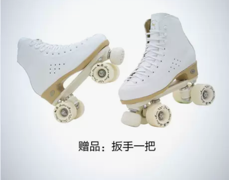 厦门金马溜冰鞋成人双排溜冰鞋双排闪光轮旱冰...
