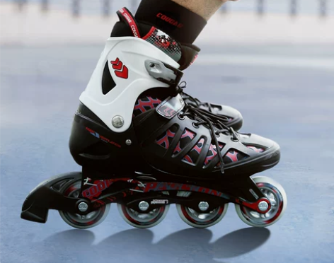 美洲狮轮滑鞋成人男溜冰鞋女大学生直排滑轮鞋...