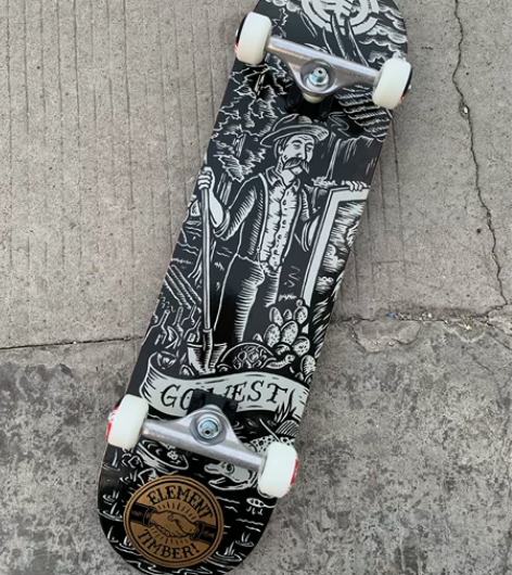 全套美国进口element双翘高级专业滑板...