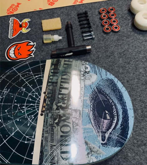 美国进口Twenty two 滑板 天空之...