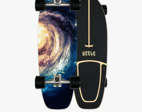 Geele陆地冲浪板滑板鱼板CX4初学者冲...