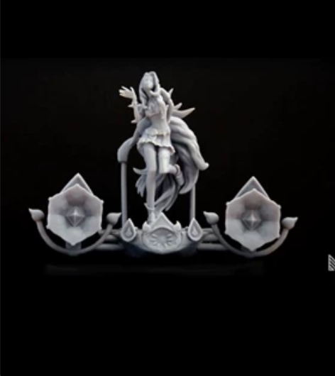 lol萨勒芬妮，3d打印件，精度0.05，...