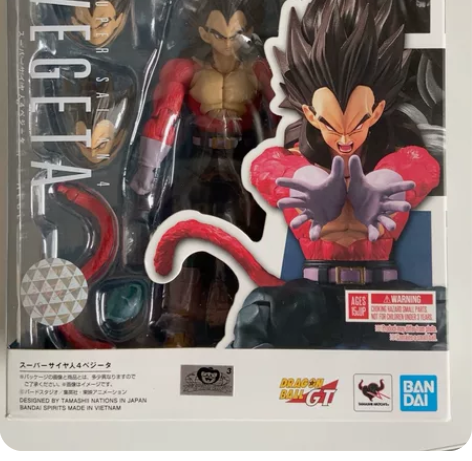 万代 七龙珠 超塞4贝吉塔，全新正品99新...