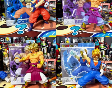 七龙珠手办模型摆件 七龙珠孙悟空布罗利20...