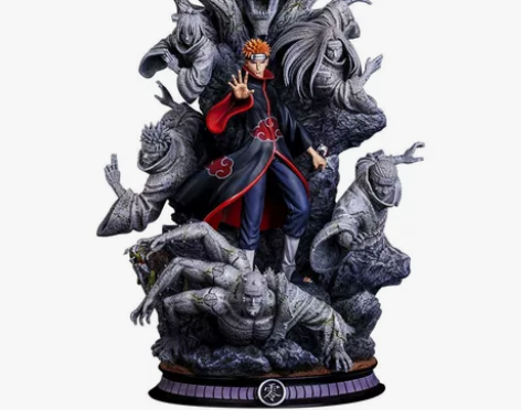 送礼必备！火影忍者万象天引佩恩，精品手办，...