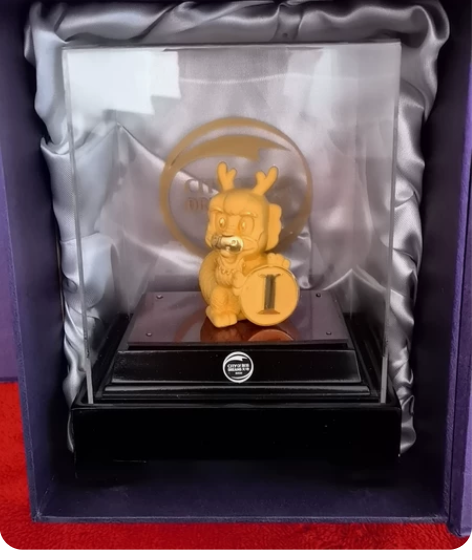 新年金饰摆件-福运神龙 感兴趣的话点“我想...