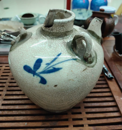 青花 明清时期,自鉴。所见所得,售出不退。...