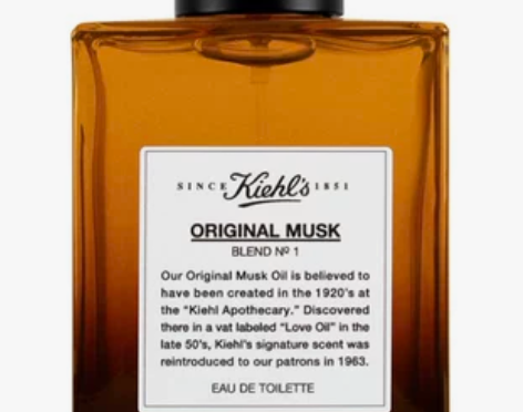 现货+科颜氏原创麝香淡香水50ml原香香氛...