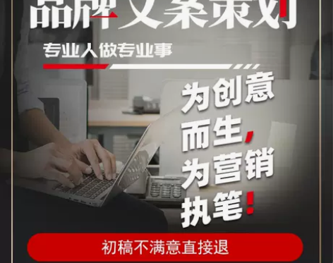 设计帮写品牌故事企业文化公司简介产品宣传推广