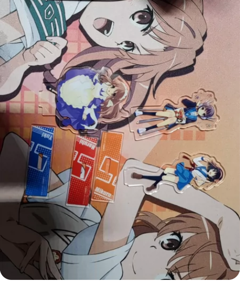 凉宫春日 三个一套的特典小立牌  正版 全...