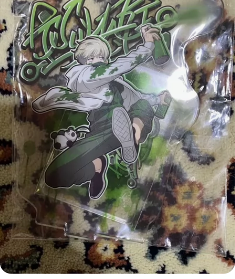 狗卷棘油漆立牌 85r不包拆摆过,不介意私...
