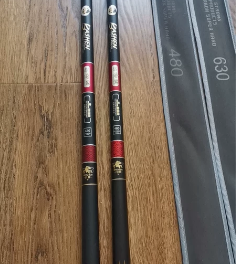 领路人夺冠,正品,准新竿,没毛病。4.8米...