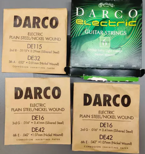 马丁电吉他弦 原装正品，全新，剩下两根6弦...