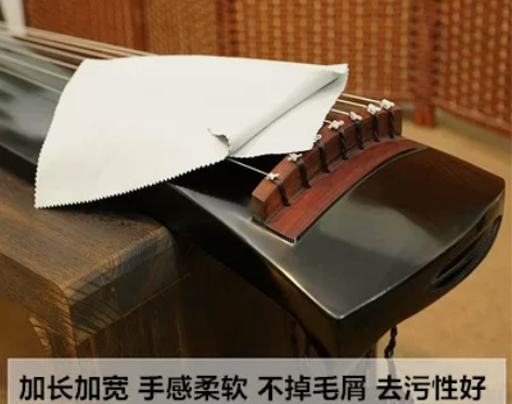 擦琴布 抹布擦布古琴双面麂皮绒 琴弦擦拭布...