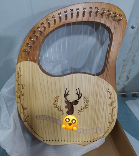 19弦云杉鹿头原木 轻微有点小瑕疵  不退...