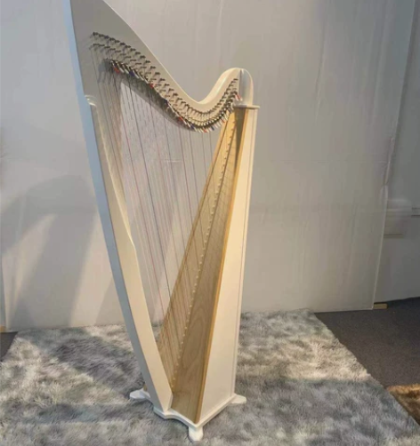 升声竖琴 出学生的二手竖琴一个 学生由于已...