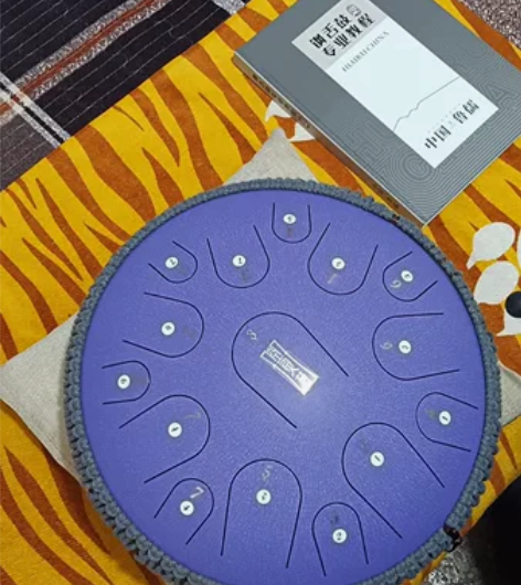 鲁儒牌空灵鼓 13英寸15音、D调  钛金...