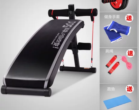 多德士仰卧板仰卧起坐健身器材家用哑铃凳多功...