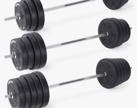 健身杠铃低价出售工厂直发杠铃男哑铃男士健身...