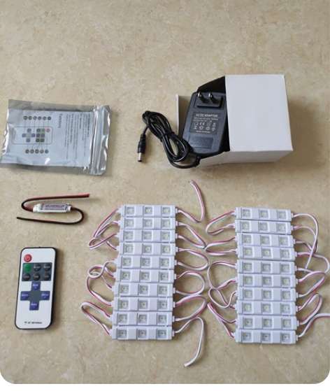 带遥控！ led广告灯箱卷帘灯，电脑机箱灯...