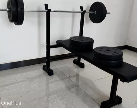 初学者深蹲架家用卧推架多功能健身器材可调节...