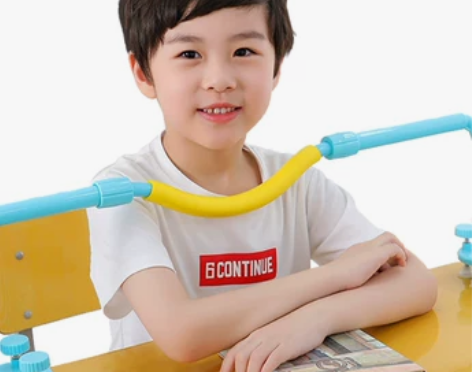 防近视坐姿纠正器儿童驼背矫正架中小学生写字...