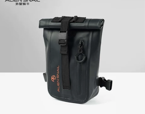 外星蜗牛骑行腿包摩托车装备男摩旅斜跨腰包男...