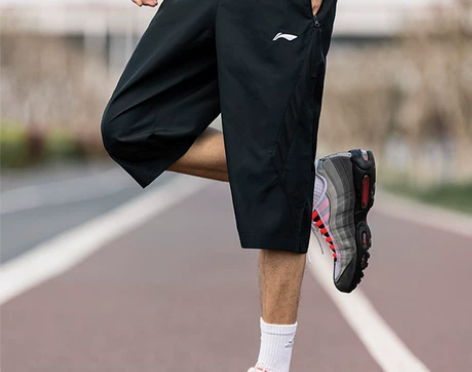 李宁七分裤男官方正品夏季薄款速干篮球沙滩裤...