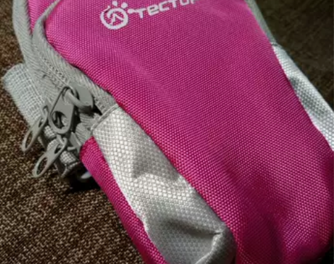 臂包 跑步包 户外手臂包 TECTOP 玫...