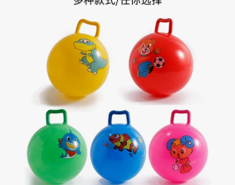 充气拍拍球儿童按摩球玩具球小皮球西瓜球