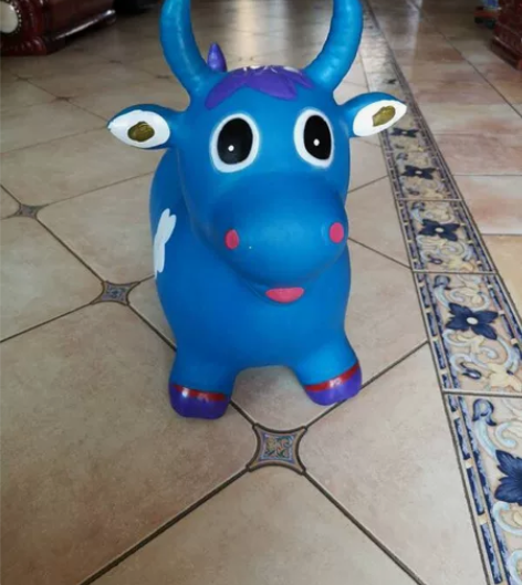 跳跳马加大加厚儿童跳跳马宝宝充气牛玩具包邮...