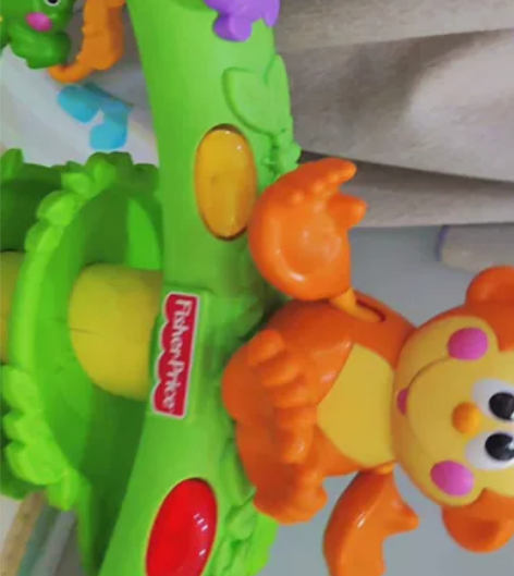 费雪丛林滚球  以丛林动物为主题的滚球 玩...