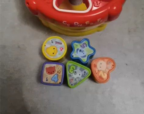 伟易达配对音乐鼓 可以认知动物认知形状 感...