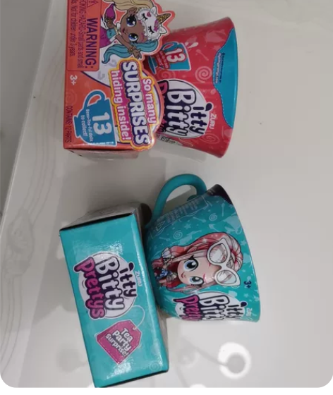 ZURU二代超大下午茶惊喜杯盲盒惊喜奶茶杯...