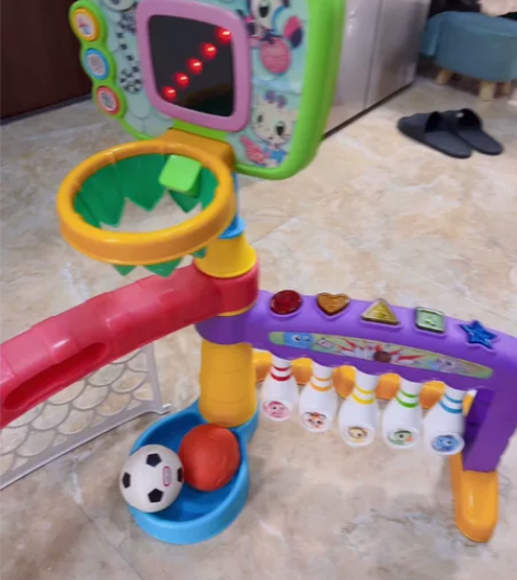 小泰克littletikes摇摇马 篮球架...