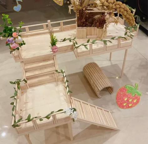 金丝熊｜仓鼠原创纯手工制作笼子用品 家具 ...