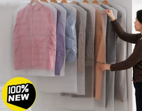 西服罩【5个9.9元】全新防潮防尘装衣服防...