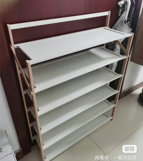急甩一批免安装加厚楠竹鞋架多层家用门口多层...