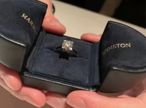 新款HW钻戒盒项链盒HARRY WINST...