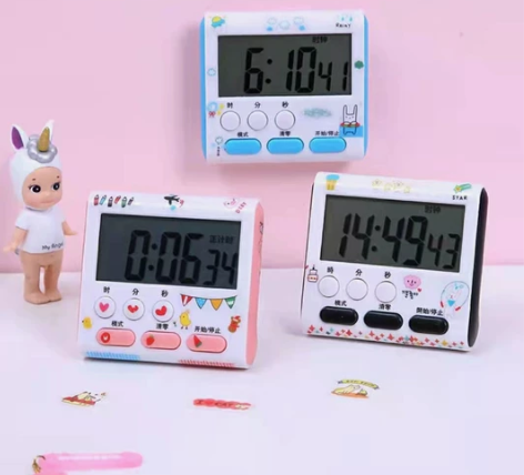 可静音定时器计时器厨房电子管理时间秒表 仓...