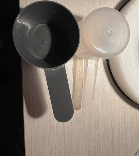 五个全新增肌粉on熊猫粉原配量勺 烘焙勺 ...