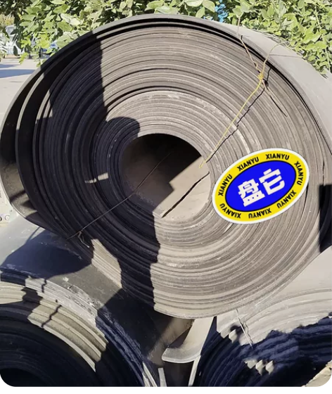 旧输送皮带二手钢丝尼龙帆布平板橡胶运输带胶...