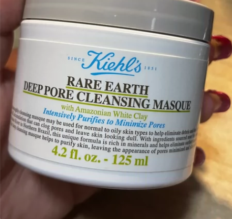 科颜氏白泥125ml送高保湿面霜小样或金盏...