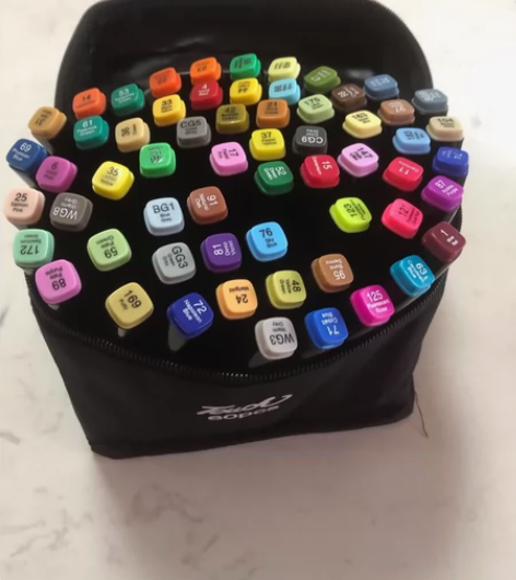 48色马克笔套装touch彩色儿童80/2...