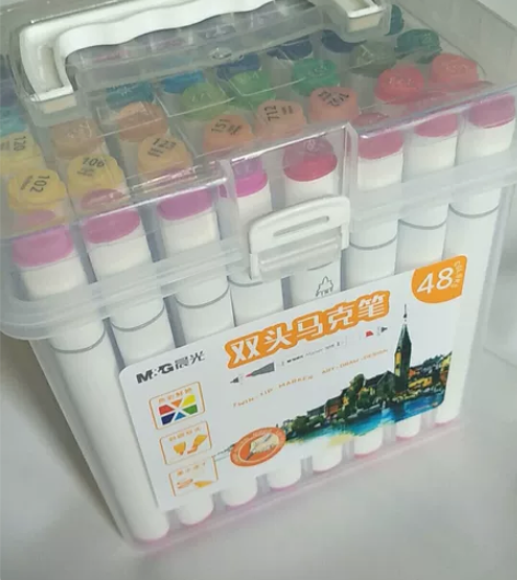 晨光马克笔套装水彩笔学生用手绘    晨光...