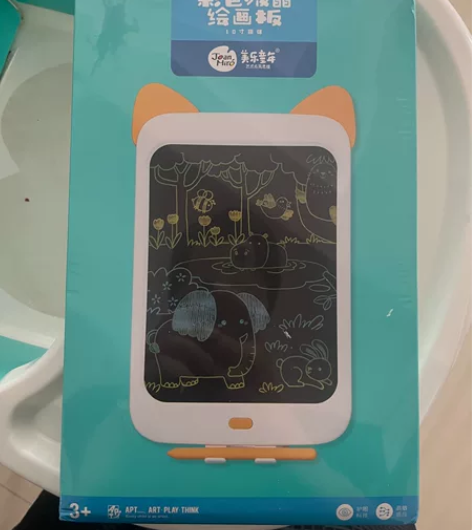 美乐童年液晶彩色绘画板 全新，10寸，