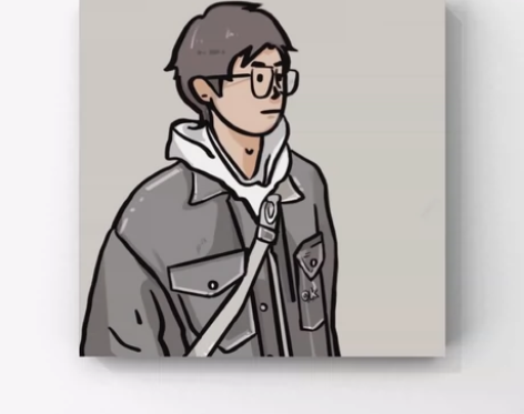 手绘头像定制做INS风情侣头像约稿Q版卡通...