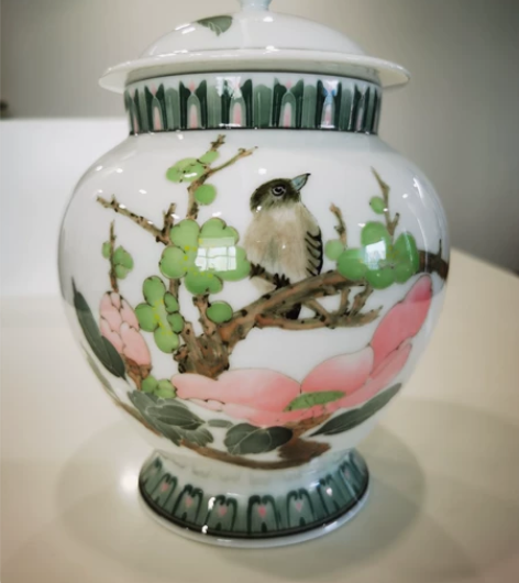 醴陵星火厂80年代将军罐精品一对，难得一见...
